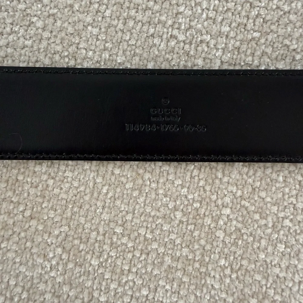 Gucci Black Guccissima Leather Interlocking G - Picture 3 of 5